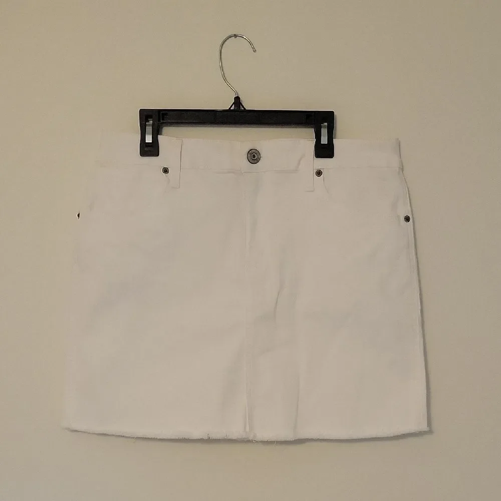 Mudd White Mini Skirt Juniors 11